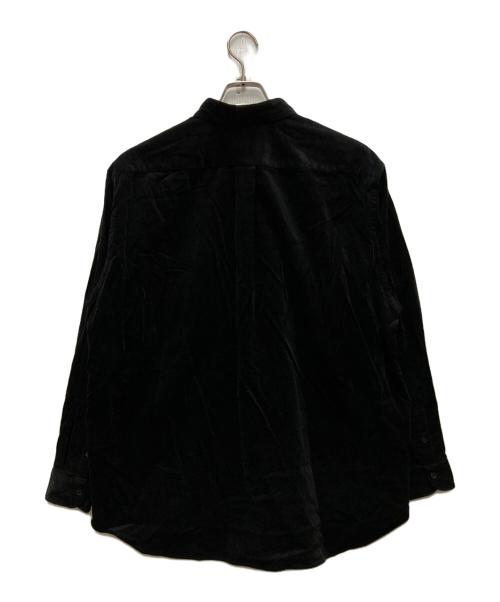 COMOLI（コモリ）COMOLI (コモリ) コーデュロイコモリシャツ ブラック サイズ:4の古着・服飾アイテム