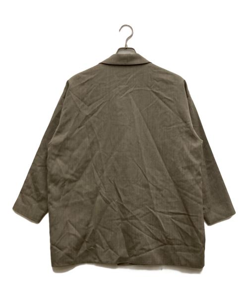 Dulcamara（ドゥルカマラ）Dulcamara (ドゥルカマラ) よそいきダブルJKT/タックパンツ セットアップ ブラウンの古着・服飾アイテム