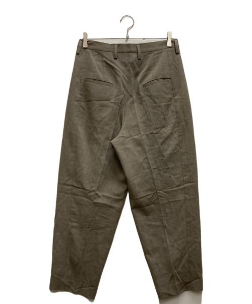 Dulcamara（ドゥルカマラ）Dulcamara (ドゥルカマラ) よそいきダブルJKT/タックパンツ セットアップ ブラウンの古着・服飾アイテム