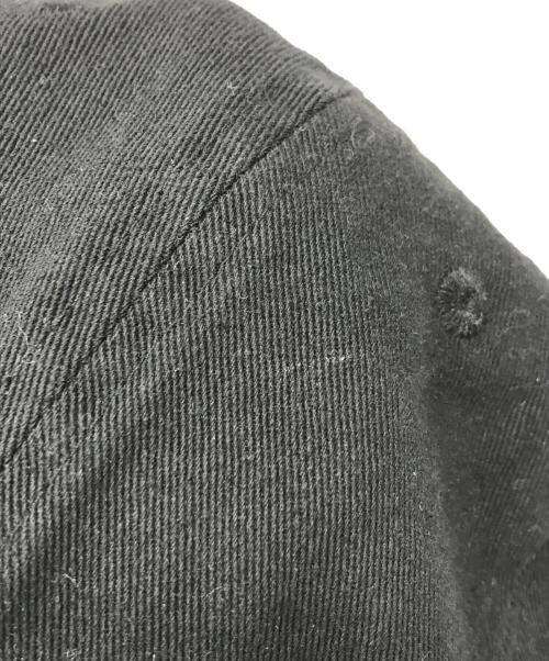 CAMPER LAB（カンペールラボ）CAMPER LAB (カンペールラボ) ダメージ加工ロゴキャップ ブラックの古着・服飾アイテム