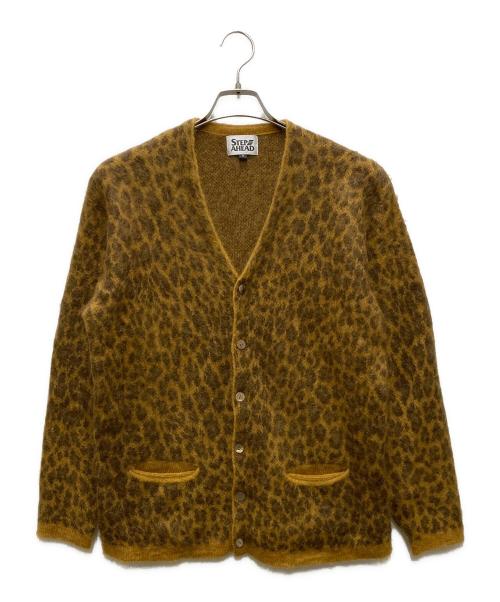 STEPAHEAD（ステップアヘッド）STEPAHEAD (ステップアヘッド) モヘア混カーディガン ブラウン サイズ:Mの古着・服飾アイテム