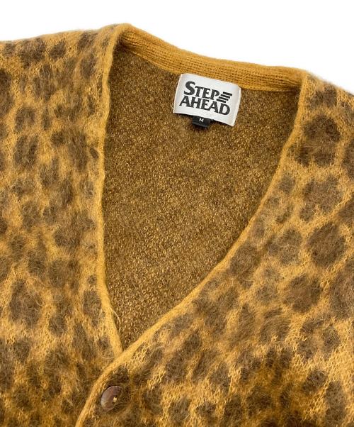STEPAHEAD（ステップアヘッド）STEPAHEAD (ステップアヘッド) モヘア混カーディガン ブラウン サイズ:Mの古着・服飾アイテム