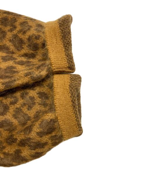 STEPAHEAD（ステップアヘッド）STEPAHEAD (ステップアヘッド) モヘア混カーディガン ブラウン サイズ:Mの古着・服飾アイテム