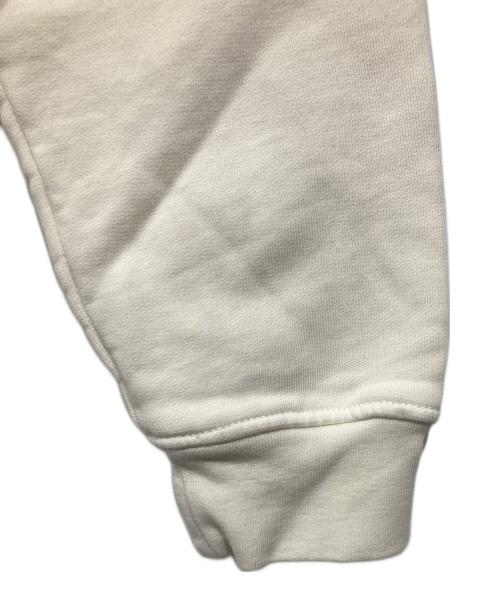 moojimooji（ムージームージー）MOOJIMOOJI (ムージームージー) プルオーバーパーカー ホワイト サイズ:Sの古着・服飾アイテム