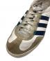 中古・古着 GUCCI (グッチ) adidas (アディダス) Gazelle  White Navy ホワイト サイズ:US 7 1/2：11000円