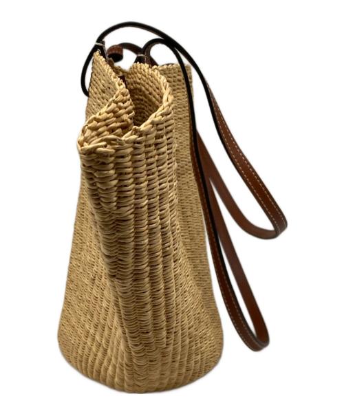 LOEWE（ロエベ）LOEWE (ロエベ) Shell Basket ベージュの古着・服飾アイテム