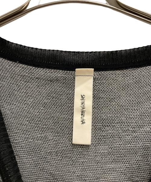 SHINYA KOZUKA（シンヤコズカ）SHINYA KOZUKA (シンヤコズカ) HEATH ROBINSON KNIT VEST ブラック サイズ:Mの古着・服飾アイテム