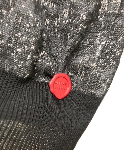 SHINYA KOZUKA（シンヤコズカ）SHINYA KOZUKA (シンヤコズカ) HEATH ROBINSON KNIT VEST ブラック サイズ:Mの古着・服飾アイテム