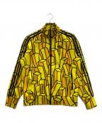 JEREMY SCOTT×adidasジェレミー スコット×アディダス）の古着「FRENCH FRIES TRACK TOP」｜イエロー