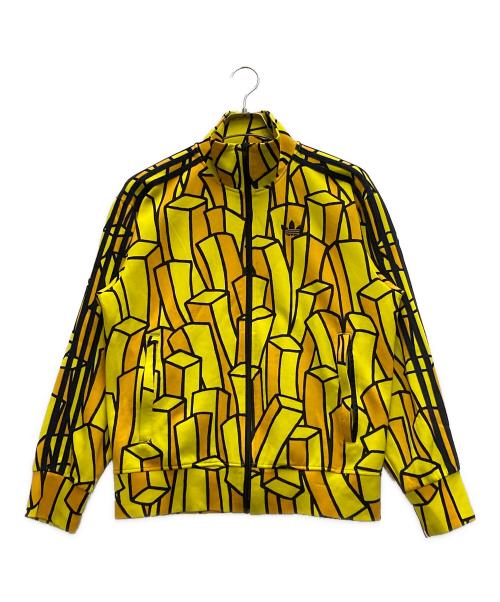 JEREMY SCOTT（ジェレミー スコット）JEREMY SCOTT (ジェレミースコット) adidas (アディダス) FRENCH FRIES TRACK TOP イエロー サイズ:Mの古着・服飾アイテム