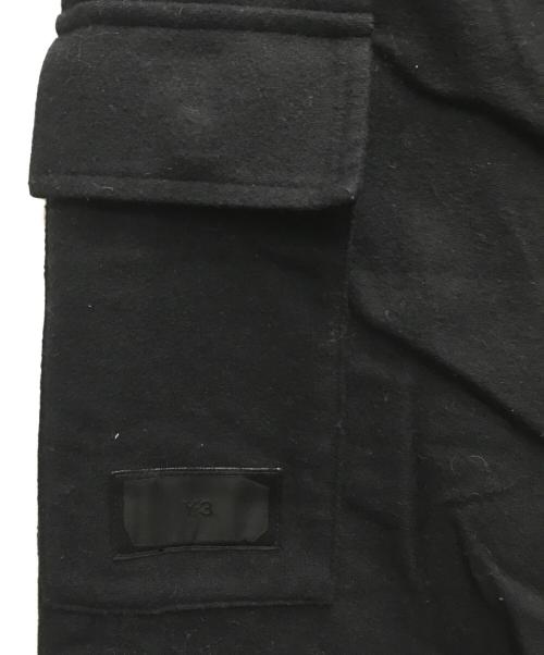Y-3（ワイスリー）Y-3 (ワイスリー) フランネルカーゴパンツ ブラック サイズ:Sの古着・服飾アイテム