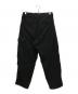 Y-3 (ワイスリー) フランネルカーゴパンツ ブラック サイズ:S：12000円