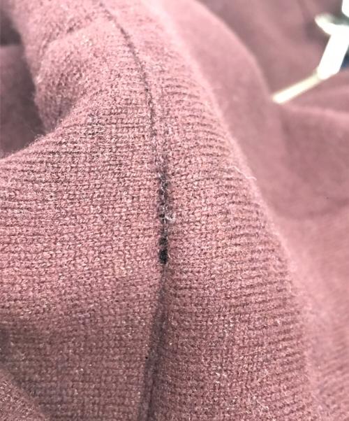 JIL SANDER（ジルサンダー）JIL SANDER (ジルサンダー) ニットブルゾン レッド サイズ:44の古着・服飾アイテム