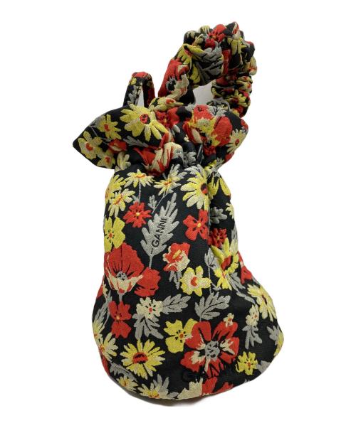 GANNI（ガニー）GANNI (ガニー) ジャガード巾着バッグ マルチカラーの古着・服飾アイテム