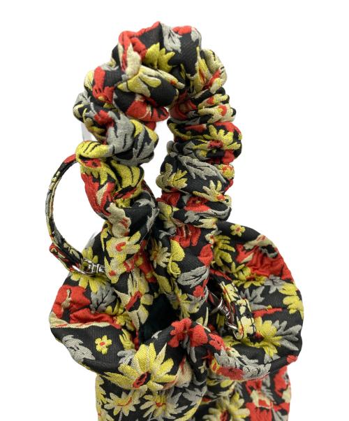 GANNI（ガニー）GANNI (ガニー) ジャガード巾着バッグ マルチカラーの古着・服飾アイテム