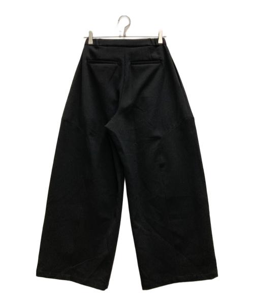 UN3D.（アンスリード）UN3D. (アンスリード) ワイドパンツ ブラック サイズ:36の古着・服飾アイテム