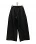 UN3D.（アンスリード）の古着「ワイドパンツ」｜ブラック