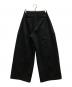 UN3D. (アンスリード) ワイドパンツ ブラック サイズ:36：10000円