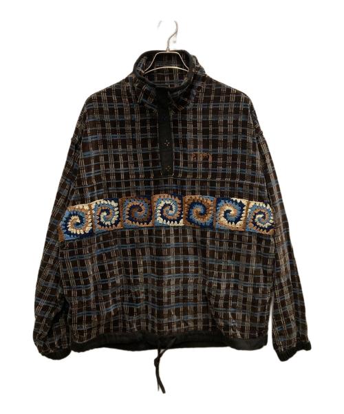 STORY mfg（ストーリーエムエフジー）story mfg (ストーリーエムエフジー) POLITE PULLOVER ブラウン サイズ:Lの古着・服飾アイテム