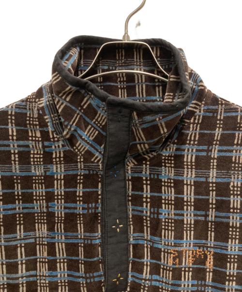 STORY mfg（ストーリーエムエフジー）story mfg (ストーリーエムエフジー) POLITE PULLOVER ブラウン サイズ:Lの古着・服飾アイテム