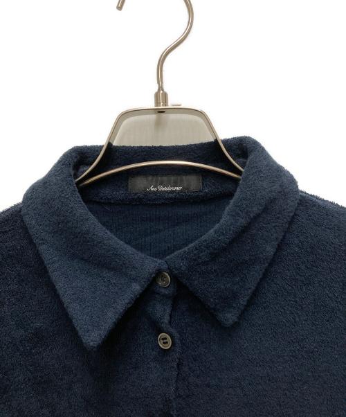 ANS DOTSLOEVNER（アンス ドッツローヴナー）ANS DOTSLOEVNER (アンス ドッツローヴナー) Double cuff shirt ネイビー サイズ:不明の古着・服飾アイテム