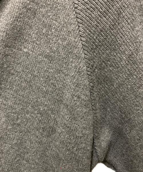 CDG（シーディージー）CDG (シーディージー) V-NECK SCHOOL CARDIGAN グレー サイズ:XXLの古着・服飾アイテム