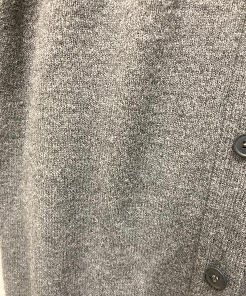 CDG（シーディージー）CDG (シーディージー) V-NECK SCHOOL CARDIGAN グレー サイズ:XXLの古着・服飾アイテム