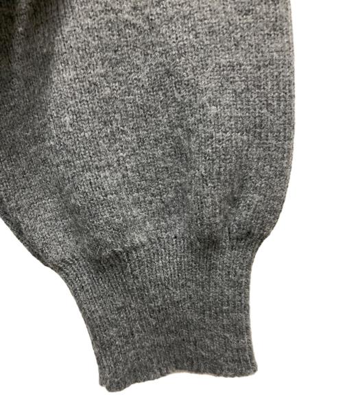 CDG（シーディージー）CDG (シーディージー) V-NECK SCHOOL CARDIGAN グレー サイズ:XXLの古着・服飾アイテム