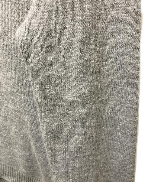 COMME des GARCONS SHIRT（コムデギャルソンシャツ）COMME des GARCONS SHIRT (コムデギャルソンシャツ) アシンメトリーセーター グレー サイズ:Lの古着・服飾アイテム