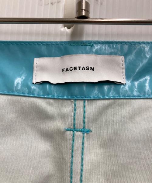 FACETASM（ファセッタズム）FACETASM (ファセッタズム) BIG HEART PANTS ブルー サイズ:3の古着・服飾アイテム