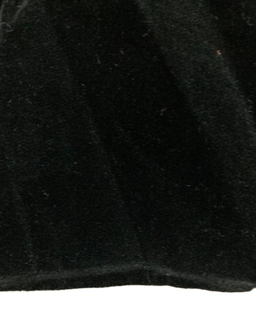 COMME des GARCONS HOMME PLUS（コムデギャルソンオムプリュス）COMME des GARCONS HOMME PLUS (コムデギャルソンオムプリュス) 側章ベロアタックパンツ ブラック サイズ:XSの古着・服飾アイテム