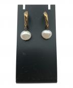 eteエテ）の古着「パールフープピアス」｜ゴールド