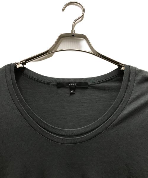 GUCCI（グッチ）GUCCI (グッチ) レイヤードL/S TEE グレー サイズ:XXLの古着・服飾アイテム