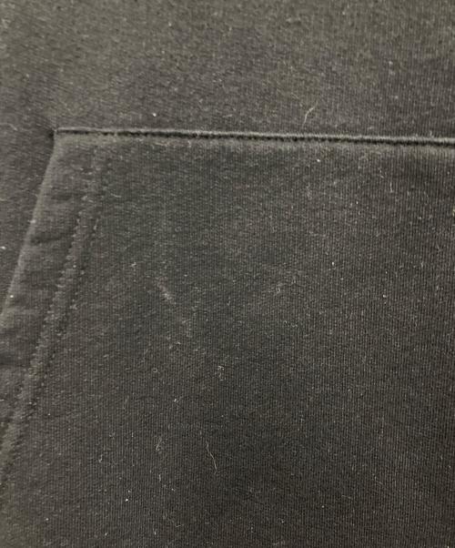 maison kitsune（メゾンキツネ）MAISON KITSUNE (メゾンキツネ) MINI HANDWRITING RELAXED HOODIE ブラック サイズ:不明の古着・服飾アイテム