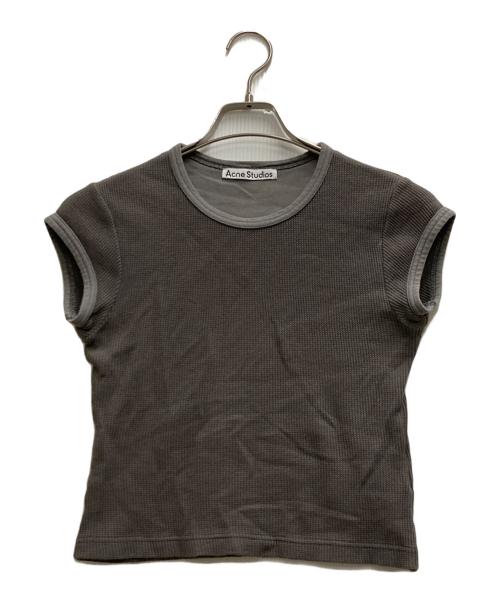 Acne studios（アクネ ストゥディオス）ACNE STUDIOS (アクネ ストゥディオス) サーマルTEE グレー サイズ:XXSの古着・服飾アイテム