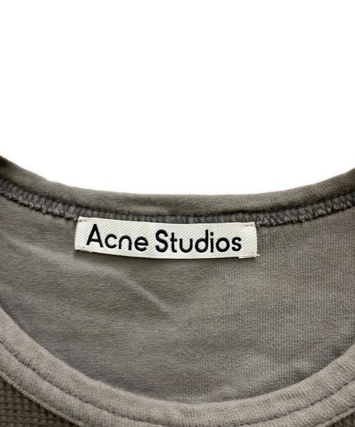 Acne studios（アクネ ストゥディオス）ACNE STUDIOS (アクネ ストゥディオス) サーマルTEE グレー サイズ:XXSの古着・服飾アイテム