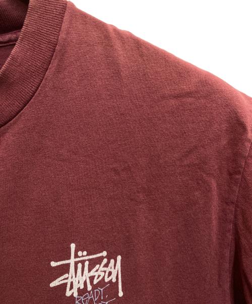 stussy（ステューシー）stussy (ステューシー) 90's Vespa Tee レッド サイズ:Ⅿの古着・服飾アイテム