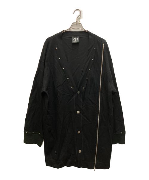 ACUOD by CHANU（アクオド バイ チャヌ）ACUOD by CHANU (アクオド バイ チャヌ) ロングカーディガン ブラック サイズ:Freeの古着・服飾アイテム