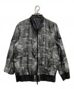 TATRASタトラス）の古着「リバーシブルカモ柄ブルゾン」｜グレー