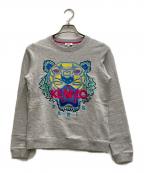 KENZOケンゾー）の古着「ロゴ刺繍スウェット」｜グレー