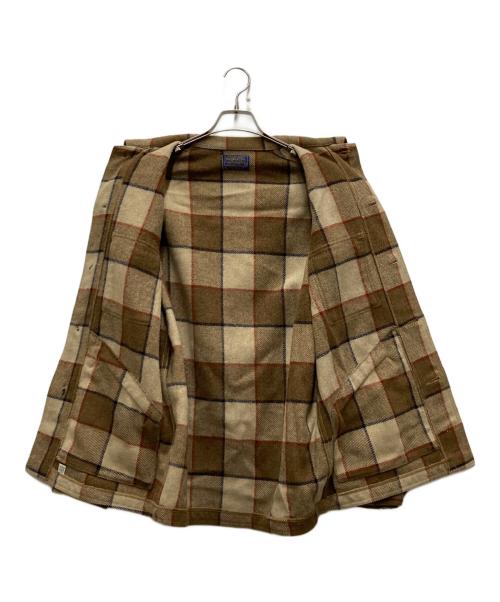 PENDLETON（ペンドルトン）PENDLETON (ペンドルトン) 70'sネルシャツジャケット ベージュ サイズ:Mの古着・服飾アイテム