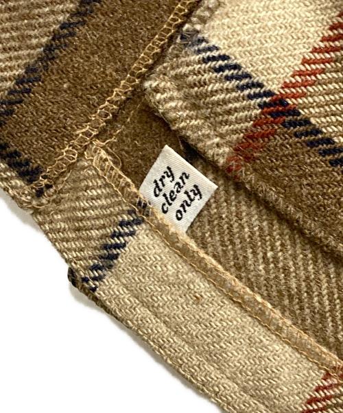 PENDLETON（ペンドルトン）PENDLETON (ペンドルトン) 70'sネルシャツジャケット ベージュ サイズ:Mの古着・服飾アイテム