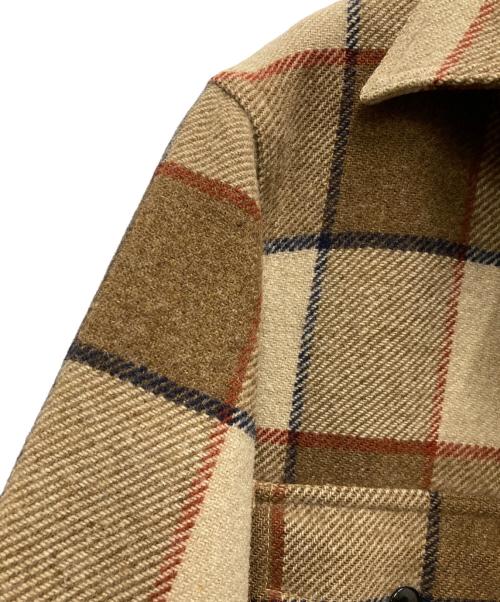 PENDLETON（ペンドルトン）PENDLETON (ペンドルトン) 70'sネルシャツジャケット ベージュ サイズ:Mの古着・服飾アイテム