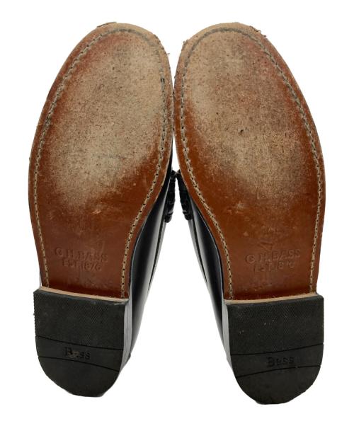 G.H.BASS&CO.（ジー・エイチ・バス・コー）G.H.BASS&CO. (ジー・エイチ・バス・コー) ローファー ダークグレー サイズ:40 1/2の古着・服飾アイテム