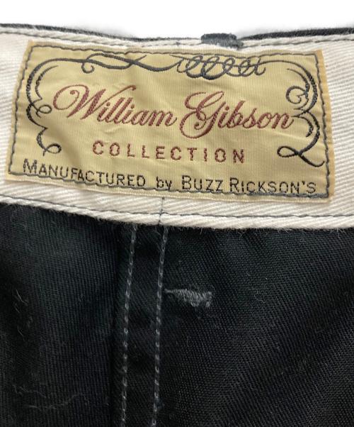 william gibson（ウィリアム ギブスン）WILLIAM GIBSON (ウィリアム ギブスン) BLACK CHINO 1942 MODEL ブラック サイズ: 33/35の古着・服飾アイテム