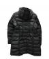 MONCLER (モンクレール) HERMINE ダウンコート ブラック サイズ:５：120000円