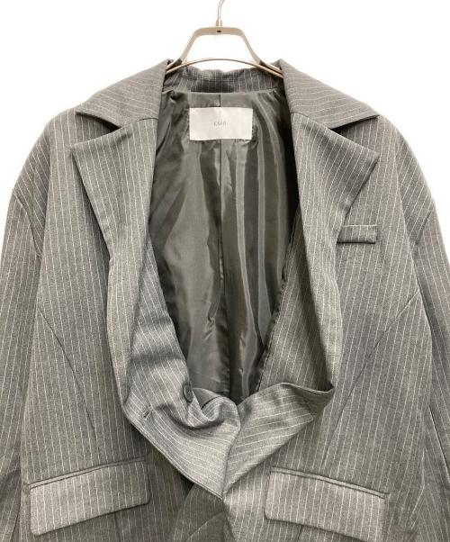 ESIÓ（エシオ）ESIO (エシオ) Jacket rompers グレー サイズ:FREEの古着・服飾アイテム