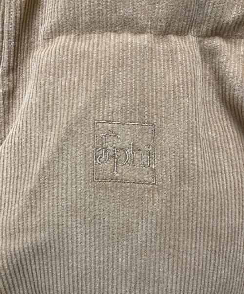 Eaphi（エフィ）Eaphi (エフィ) コーデュロイパファージャケット ベージュ サイズ:2の古着・服飾アイテム