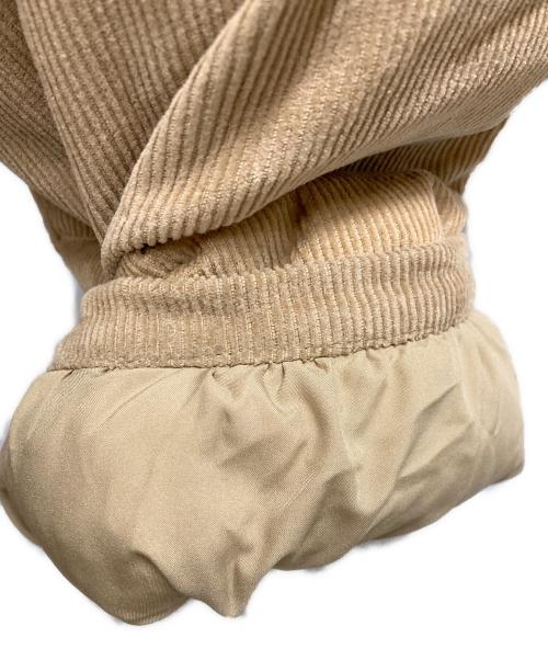 Eaphi（エフィ）Eaphi (エフィ) コーデュロイパファージャケット ベージュ サイズ:2の古着・服飾アイテム