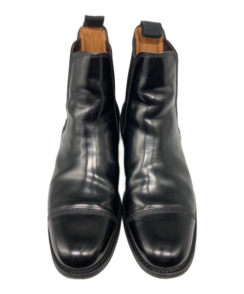 SANDERS（サンダース）SANDERS (サンダース) Military Chelsea Boot ブラック サイズ: 6 1/2の古着・服飾アイテム